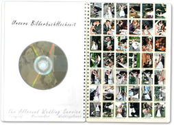 Cheescake Factory Fotostudio - Hochzeitspaket Album